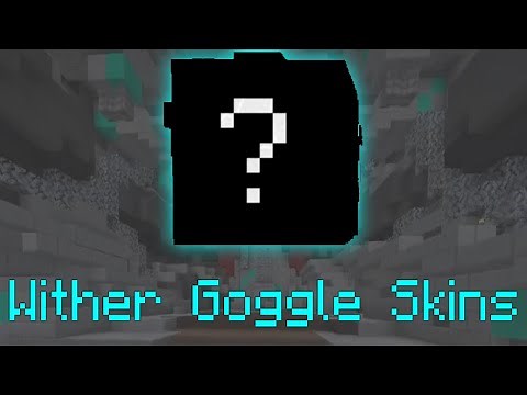 New Wither Goggle Skin Showcase in Hypixel Skyblock