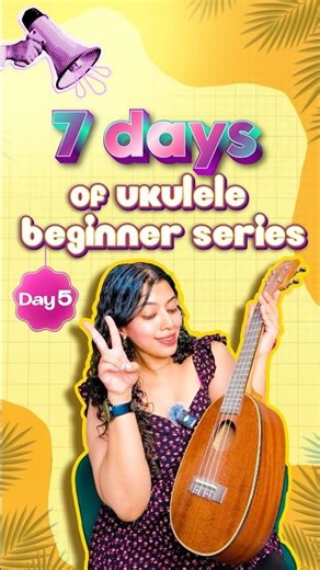 DAY 5 OF UKULELE LEARNING 🥳😇 | New to Ukulele? Learn Chord Switching TodayBeginner Series #ukulele