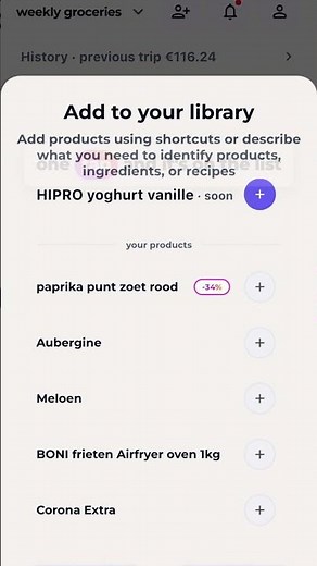 My shopping list knows what I buy 👀 | L1st