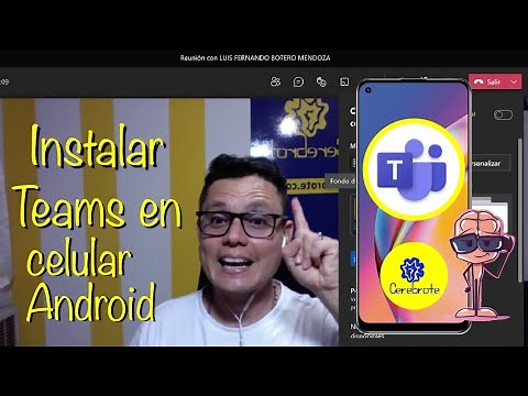 Cómo descargar Teams en Móvil Android para dar y recibir clases en línea