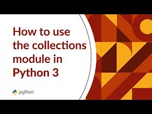 How to use collections module in Python
