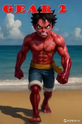 Luffy’s Epic Transformations | Gear Second to Gear Fifth #OnePiece #Gear5 #StrawHatLuffy