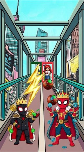 Spider-Man (Peter) x Spider-Man(Miles) #spiderman #fortnite #ia #humor #homemaranha #roblox #viral