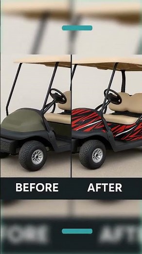 Custom Golf Cart Decal Kits - Professional Vinyl Graphics