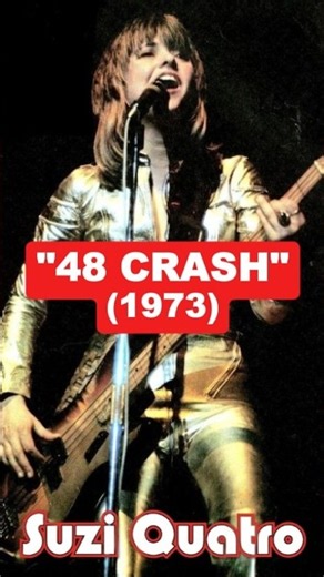 Suzi Quatro - 48 Crash (1973) #suziquatro #bassist #classicrock #poprock