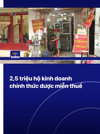 Nâng ngưỡng doanh thu chịu thuế đối với hộ và cá nhân kinh doanh lên 1 tỷ đồng/năm, có hiệu lực thi hành từ ngày 01/01/2026
