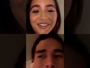 Retro Ig live Isabela Merced and Jeff Wahlberg