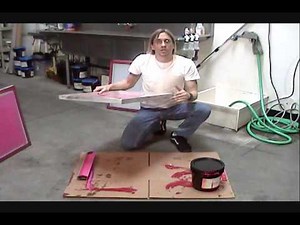 How To Screen Print: Prepping And Coating Screens