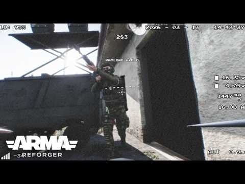 FPV Drone Hunting Infantry | Arma Reforger