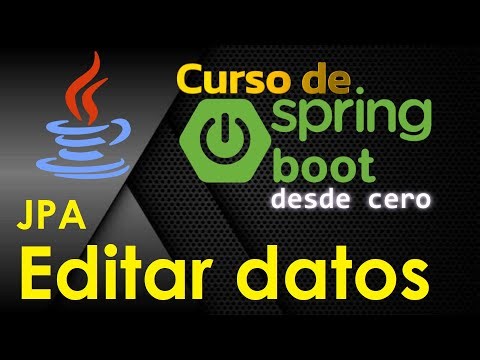 JAVA SPRING BOOT COURSE FROM SCRATCH | JPA-HYBERNATE, HOW TO EDIT DATA WITH SPRING (video 42)