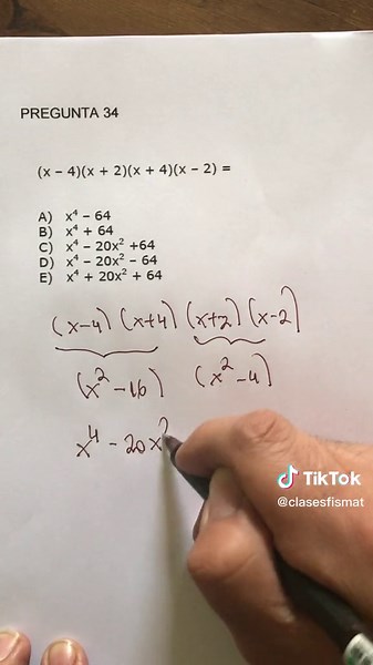 Productos Notables en Álgebra: Ejercicios y Explicación