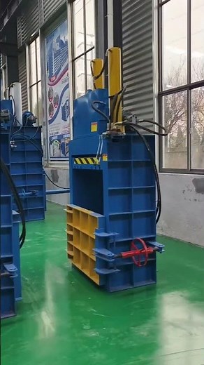 ⚙️ Heavy-Duty 100T All-Steel Vertical Baler | Comprehensive Equipment Showcase📹