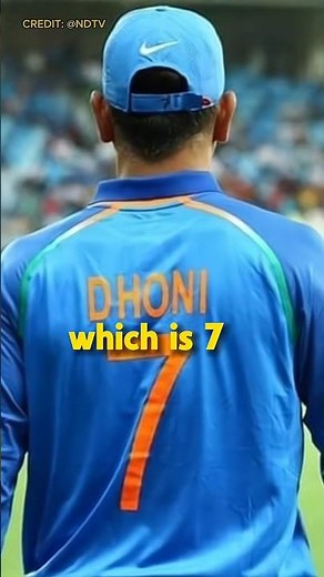 Dhoni Reveals the Story Behind His Jersey No.7 ✨✨| MS Dhoni