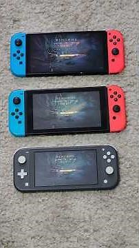 MIO Memories in Orbit - Switch Lite vs Standard vs Oled | Speed Test Comparison #shorts #switch