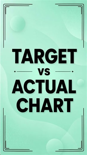 Target vs Actual Dashboard in Excel | Interactive Sales Performance Dashboard Tutorial
