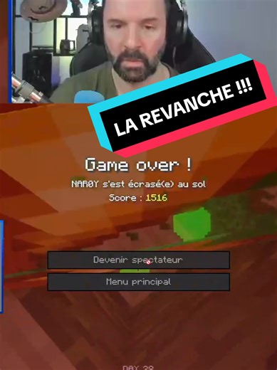 Réponse à @enzorevelierehamo la revanche de la survie 1l2coeur en hardcore #minecraft en #live tout de suite #naroy #twitch #gaming