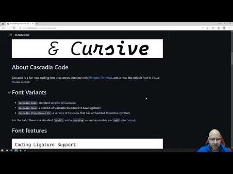 Installing Cascadia Code