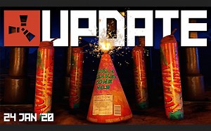 Rust更新2020年1月24日 烟花，锣，防毒面具，鞭炮