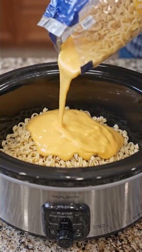 Creamy Slow Cooker Chicken Noodles