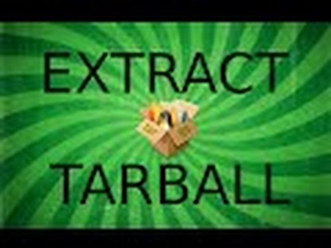 How To extract tar.gz files via the Linux Terminal