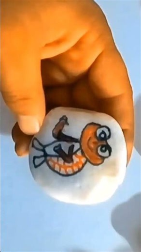 “Cute Turtle Rock Painting | Easy DIY Art Shorts”