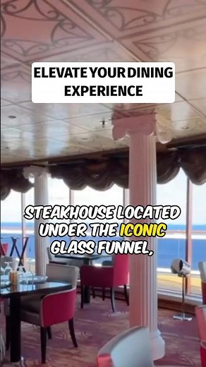 Carnival Pride Dining Guide - David's Steakhouse Premium Dining