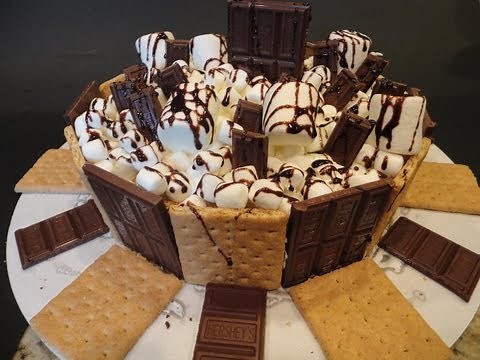 How to make a S'Mores Cake