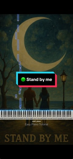 Easy Piano Tutorial for 'Stand By Me' by Ben E. King