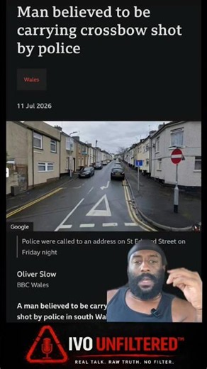 Gwent Police Sh00t Man Armed With A Crossbow #truecrimecommunity