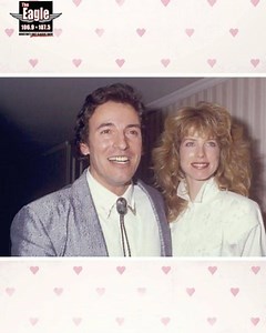 #TodayinRock May 13th 1985 Bruce Springsteen and Julianne Phillips were married. They separated in 1989 | Houston's Eagle | Facebook