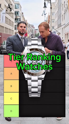 149K views · 145 reactions | Tier Ranking Watches (Part 15) | Antoni Suave | Facebook
