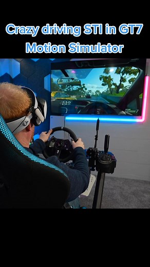 Immersive GT7 Racing with Yaw2 Motion Simulator and VR Experience