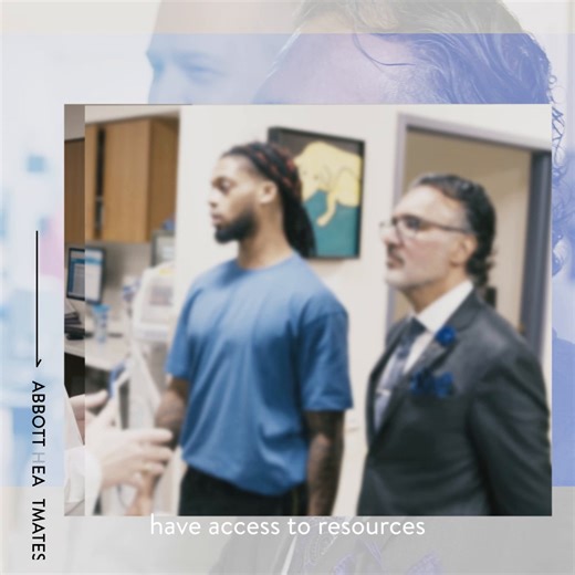 What’s the Abbott HeartMates community all about? A place where heart health champs and their loved ones can build each other up. Because that's what great teammates do. 🫶 https://abbo.tt/heartmates | Abbott