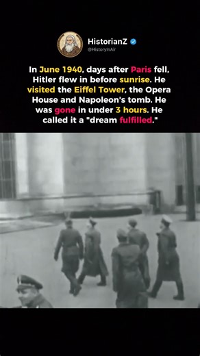 Paris Fell and Hitler Arrived Before Sunrise