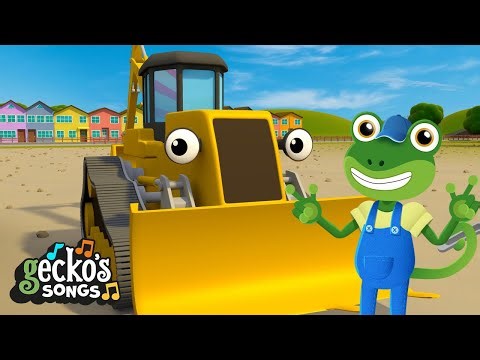 Construction Truck Song! 🏗️🎶 | Gecko's Garage 🚚 | Cartoons For Kids | Toddler Fun Learning