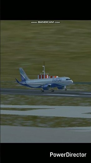 [Flightgear] Miles away at Athens #flightgear #indigo #airbus #a320 #landing #shorts #aviation