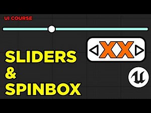 Slider SpinBoxes In Unreal EXPLAINED - Unreal UI Course #9
