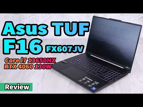 ASUS TUF F16 FX607JV (2024) Review