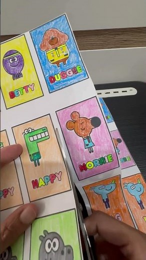 DIY memory games Hey Duggee