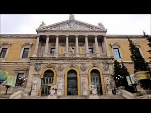 Places to see in ( Madrid - Spain ) National Library of Spain