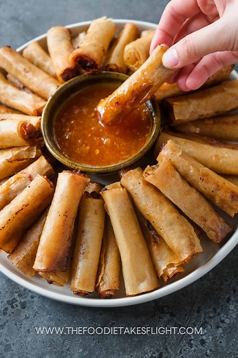 Lumpiang Shanghai (Filipino Spring Rolls)