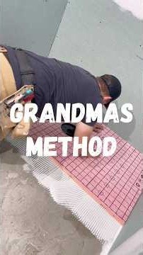 Bathroom Gradmas Method