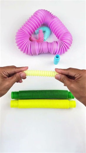 Relaxing New and Creating Style ASMR Sound POP-TUBE #satisfyingvideos #relaxing #oddasmr #poptubes