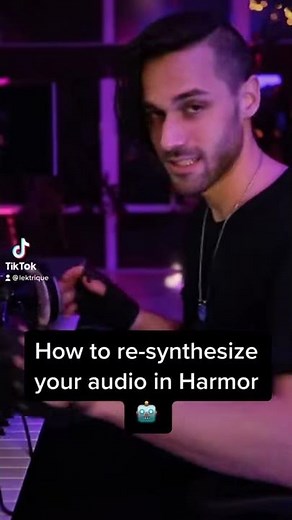 How to re-synthesize your audio in Harmor 🤖