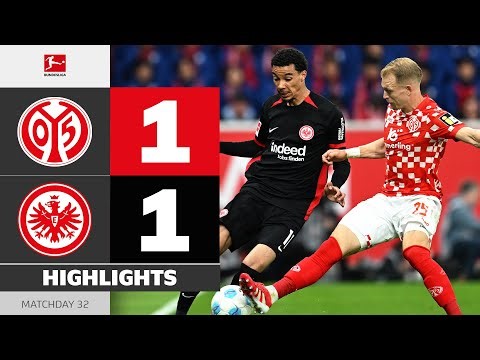 MAINZ 05 - EINTRACHT FRANKFURT | Highlights | Matchday 32 – Bundesliga 2024/25