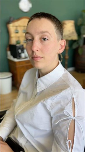 Short hair perfection?! #6 buzz cut on a gorgeous client😀🤩#shorts