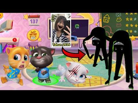 HANTU LAGU P P APA DATANG MENCULIK TOM ANGELA!!! - MY TALKING TOM FRIENDS