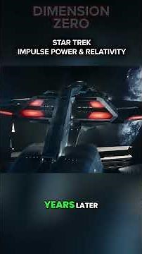 Star Trek Impulse Drive Has a Speed Limit - Why?