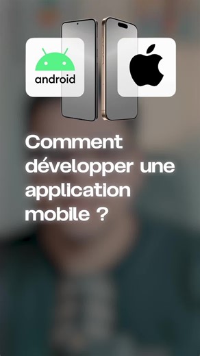 Comment développer une application mobile? #umbeli #briceweb #devmobile #ios #android #flutter #reactnative #kotlin