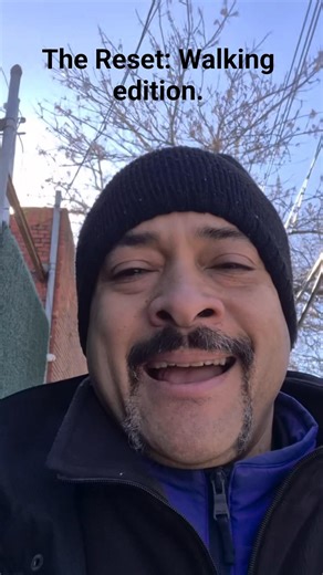 The Reset: Walking edition. Having goals and plans in #recovery. #addictionrecovery #beinspired